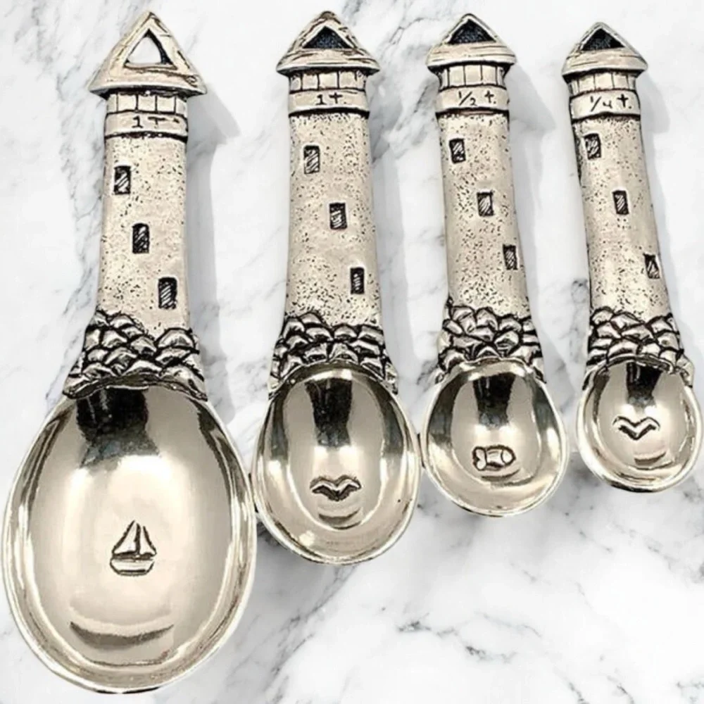 Set of Basic Spirit Pewter Measuring Spoons Canada